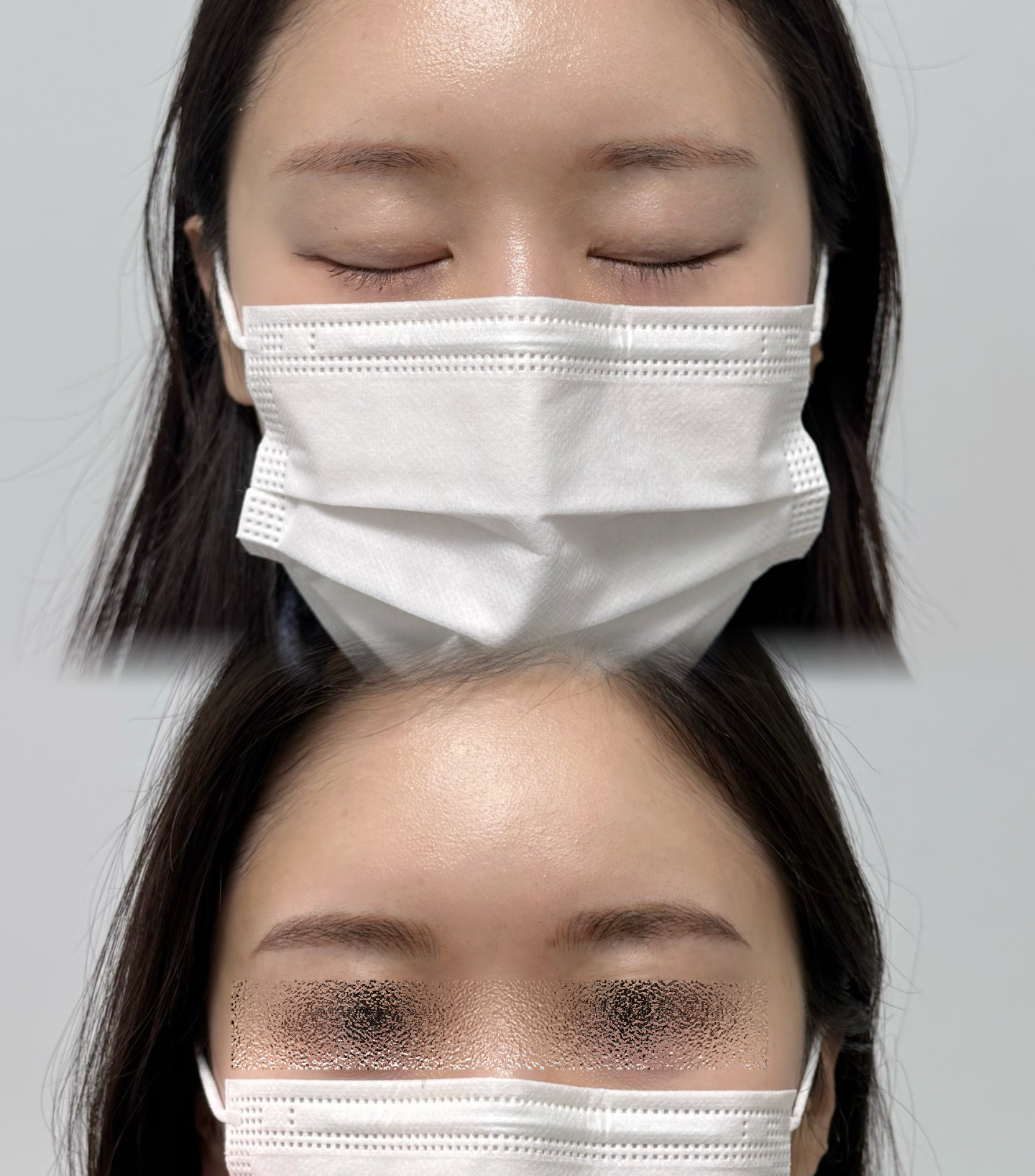 헤어 스트록 눈썹 예시 7